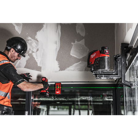 Milwaukee M12™ Laser zielony krzyżowy liniowo-punktowy