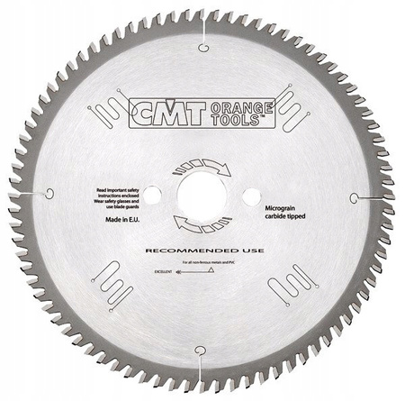 Tarcza do drewna CMT 297.080.11M 260x30mm