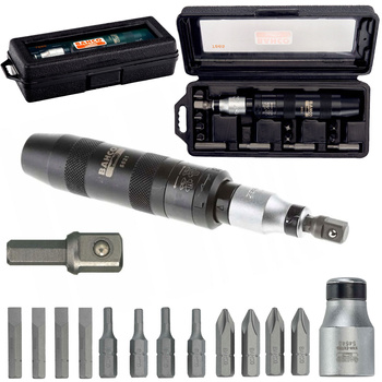 Wkrętak udarowy Bahco z końcowkami 15 elementów