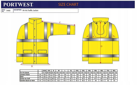 Kurtka Portwest S461 rozmiar XXL