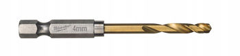 Wiertło do Metalu HSS-G TiN 8mm 1/4' HEX Milwaukee