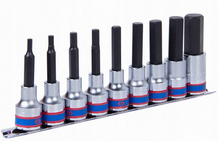 Nasadki imbusowe długie King Tony 4120PR10