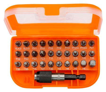 Zestaw bitów do wkrętarki 31szt Bahco 59/S31B