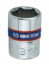 Nasadka Krótka 1/4" 9mm 6-kątna King Tony