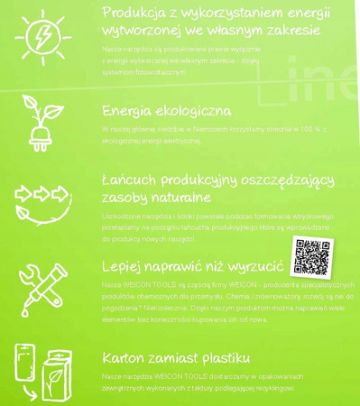 Nóż do kabli Nr. S 4 - 28 Green Line WEICON