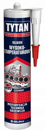 Silikon Tytan 5902120175697 czerwony 290 ml