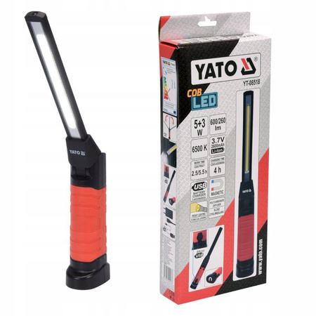 YATO LAMPA WARSZTATOWA COB LED 5W + 3W 600LM