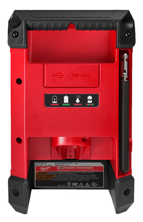 Milwaukee M12™ Radio budowalne DAB+ z ładowarką