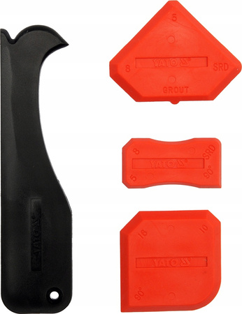 Zestaw szczotek drucianych mosiądz stal nylon Yato YT-6351 szczotki