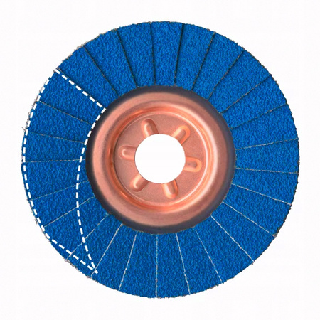 Tarcza listkowa SLTT ø125mm P40 Lukas Erzett Wysoka wydajność i żywotność