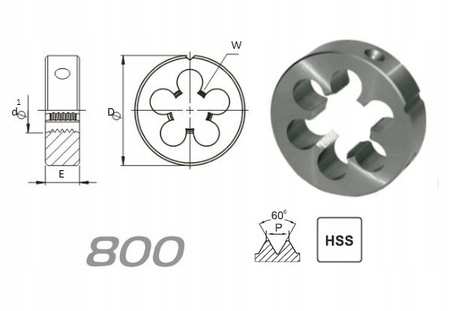 FANAR Narzynka M4x0,5 (N1-121001-0041)