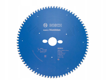 Tarcza tnąca do aluminium Bosch Expert 254x30x2,8 mm niebieska