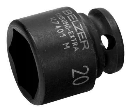 Nasadka udarowa 3/8" 6-kątna 10 mm BAHCO