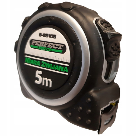 Miara zwijana 5 m miarka Perfect S65105 Metrówka 5m Stalco