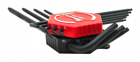 Zestaw kluczy imbusowych HEX Milwaukee 9szt. kuliste 4932492399 1,5-10 mm