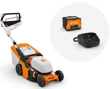 Kosiarka akumulatorowa STIHL RMA 443.3 V z regulowanym napędem oraz akumulatorem i ładowarką