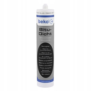 Uszczelniacz dekarski bitumiczny Beko 310ml czarny