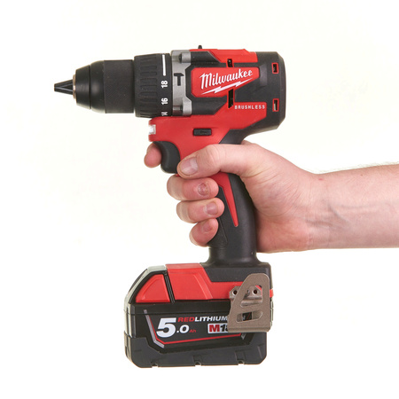 Milwaukee M18™ Kompaktowa bezszczotkowa wiertarko-wkrętarka udarowa