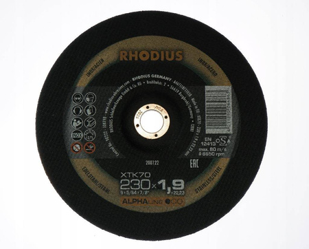 Tarcza Rhodius 208122 do metalu 230mm