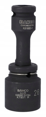 Nasadka udarowa 3/8" 6-kątna 10 mm BAHCO