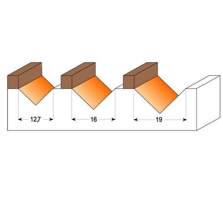 Frez trzpieniowy CMT 8mm