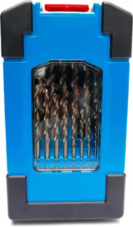 Schmith wiertła metalu kobaltowe 1-13mm 25cz 600°C