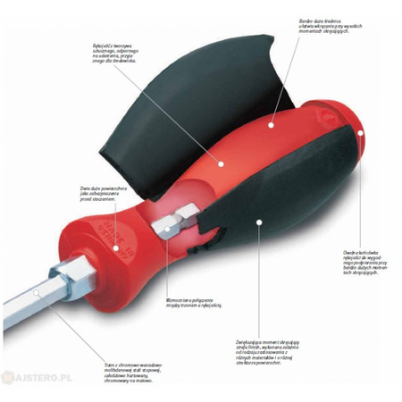 Wkrętak śrubokręt warsztatowy krzyżowy PZ Wiha 313