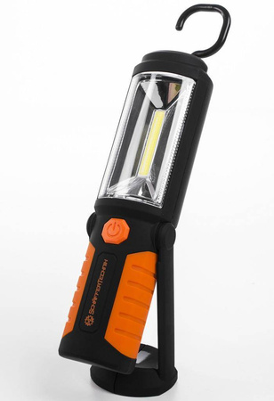 Latarka Warsztatowa lampka lampa COB LED li-lon