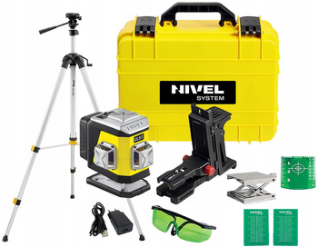 Laser krzyżowy Nivel System CL3G set SJJM1EX 70 m