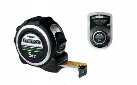 Miara zwijana 5 m miarka Perfect S65105 Metrówka 5m Stalco