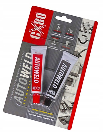 Klej epoksydowy CX-80 AUTO WELD dwuskładnikowy