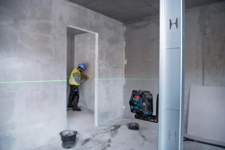 Bosch GLL 2-15 G - Zielony Laser Krzyżowy Liniowy 0 601 063 W00