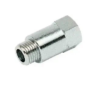 Przedłużka gwintowana 1/4-1/4 51mm Przedłużka mosiężna, gwint zewnętrzny na gwint wewnętrzny