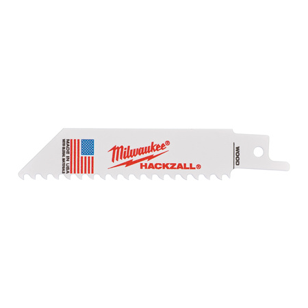 Milwaukee Brzeszczot do piły szablastej M12™ HACKZALL, Bi-metal, Co, 100 mm 18 TPI (5 szt.)