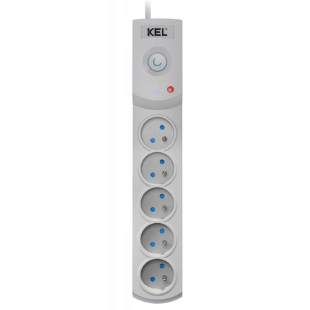 LISTWA ZASILAJĄCA PRZEDŁUŻACZ AX5 3M W-100035 KEL
