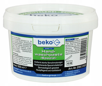 Pasta do mycia brudnych rąk Beko 500ml
