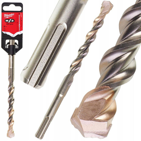 Milwaukee Wiertła SDS-Plus, 2-ostrzowe