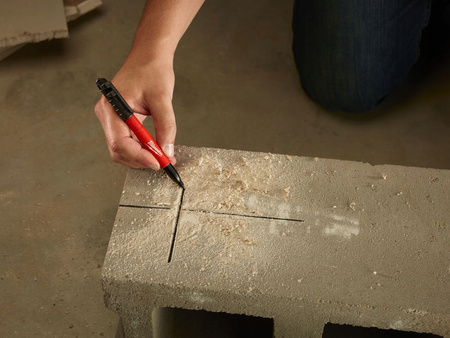 Marker permanentny czarny Milwaukee 48223100 1 szt