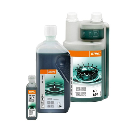 Olej do Paliwa STIHL HP Super 100 ml Mieszanki Piły Syntetyczny Zielony Dwusuwowy Oryginalny