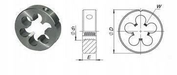 FANAR Narzynka M12x1,5 (N1-121001-0125)