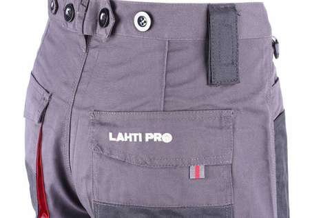 SPODNIE ROBOCZE WZMOCNIONE 3x SZWY DO PASA r. 3XL