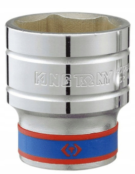NASADKA KRÓTKA 1/2" 27mm x 42mm 6-kąt. Cr-v KING TONY 433527MR