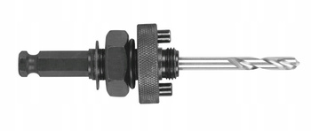 Trzpień z uchwytem HEX 11mm do otwornic Bimetalowych