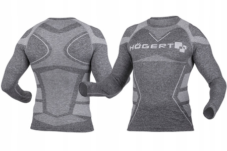 HOGERT Koszulka termiczna OSTE grafitowa M - L