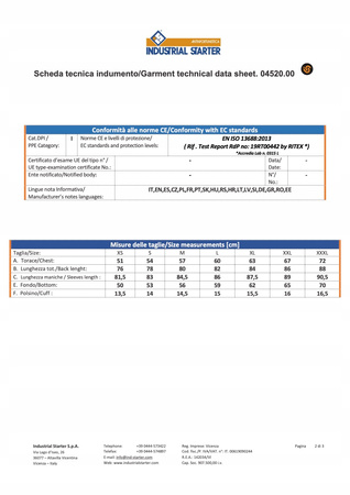 Kurtka ISSA Perfect rozmiar XXL