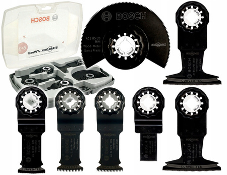 ZESTAW STARLOCK brzeszczoty DO DREWNA 7 SZT. Bosch 2608664623