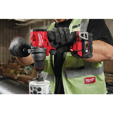 Milwaukee M18 FDD3-0X - Wiertarko-wkrętarka 158 Nm, 18 V, FUEL™, w walizce, bez wyposażenia