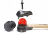 Młotek gumowy Wiha Safety 1637 g