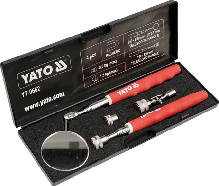 YATO Zestaw inspekcyjny lusterko + chwytak YT-0662