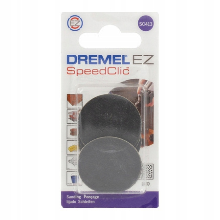 Tarcza ścierna szlifierska DREMEL SC413 EZ SpeedClic gr240 6szt 30mm